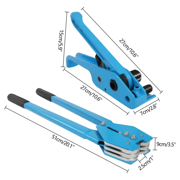 Banding Strapping Kit Packaging Strapping Tool, Strapping Tensioner Tool, Sealing Tool, Plastic Packaging Corner, Metal Seals Banding Strapping Kit Packaging Strapping Tool, Strapping Tensioner Tool, Sealing Tool, Plastic Packaging Corner, Metal Seals