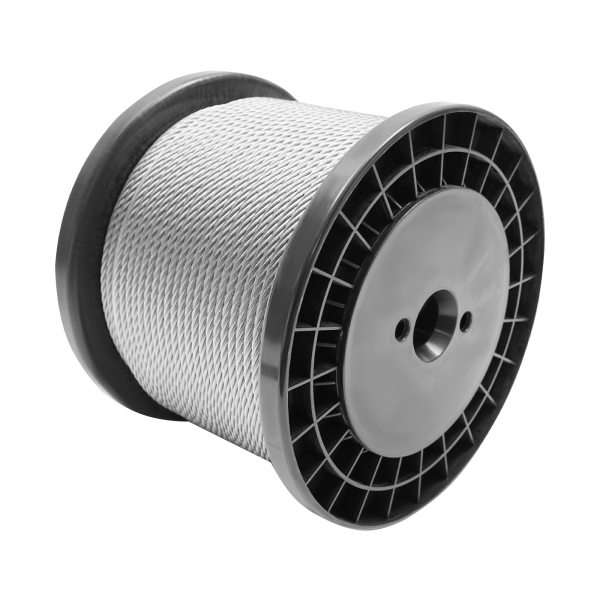7*19 200ft Deck Railing Cable Stainless Steel Wire Rope Braided Stainless Steel Cable