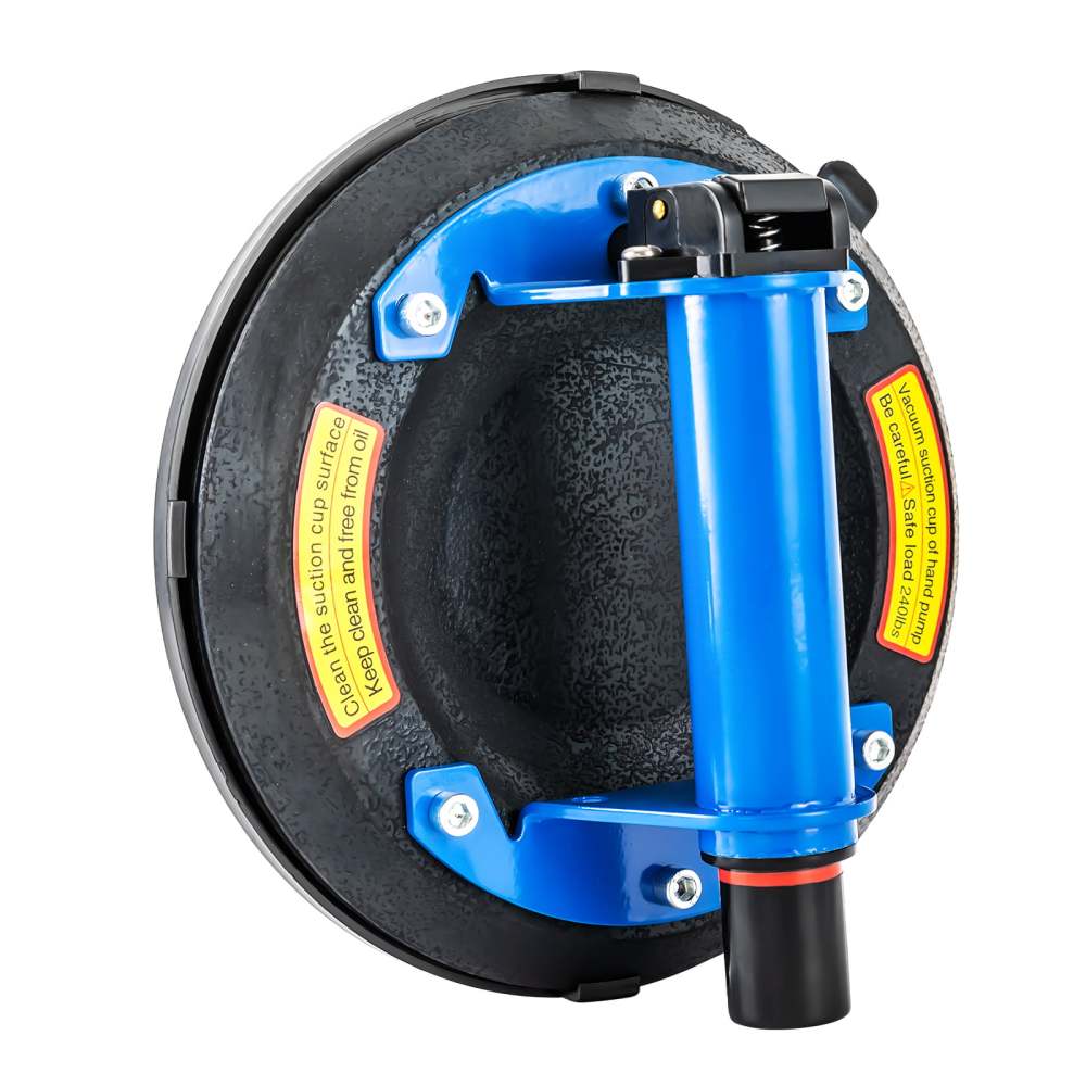 Glass Suction Cup 8" Vacuum Glass Suction Cups to Lift Large Glass Heavy Duty Suction Cup