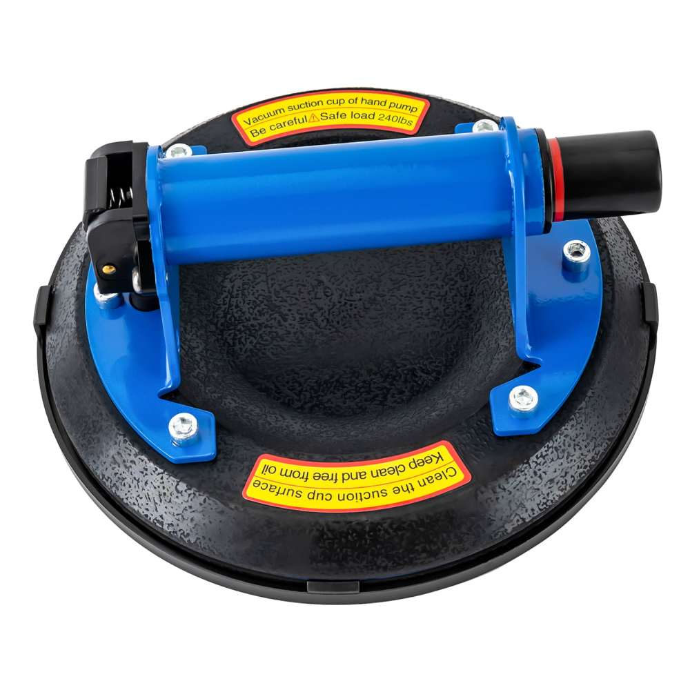 Glass Suction Cup 8" Vacuum Glass Suction Cups to Lift Large Glass Heavy Duty Suction Cup