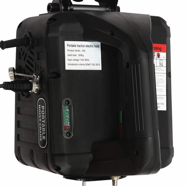 1,100 lbs Electric Hoist Pro, Electric Winch 110v, with 2 Wireless Remote Control, Cable Remote Control, Vertically & Horizontally