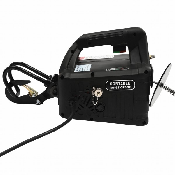 1,100 lbs Electric Hoist Pro, Electric Winch 110v, with 2 Wireless Remote Control, Cable Remote Control, Vertically & Horizontally