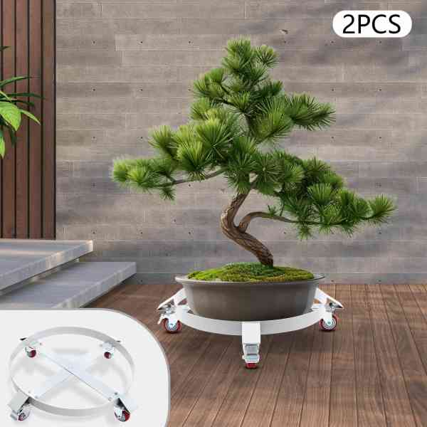 2Pcs 55 Gallon Loading 544.31kg/1200lbs Round Drum Dolly Drum Dolly with Wheels Gray 2Pcs 55 Gallon Loading 544.31kg/1200lbs Round Drum Dolly Drum Dolly with Wheels Gray