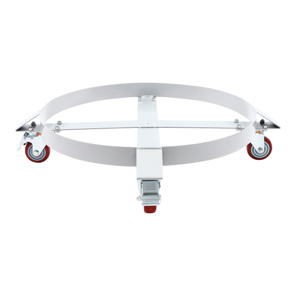 2Pcs 55 Gallon Loading 544.31kg/1200lbs Round Drum Dolly Drum Dolly with Wheels Gray 2Pcs 55 Gallon Loading 544.31kg/1200lbs Round Drum Dolly Drum Dolly with Wheels Gray