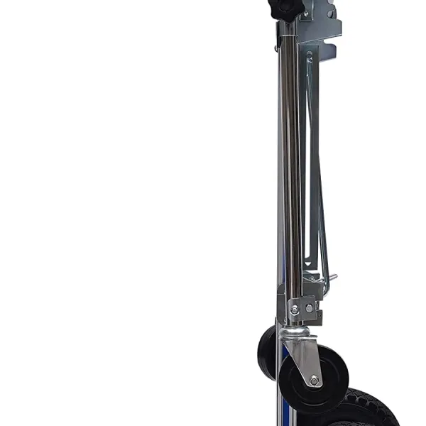3-in-1 Industrial Aluminum Folding Hand Truck Durable Hand Dolly Heavy Duty with Universal Wheels Multi Purpose