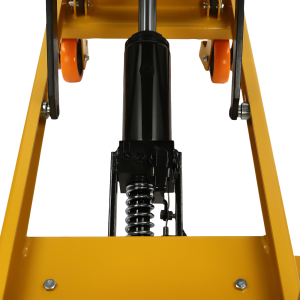 500 Lbs Hydraulic Scissor Lift Table, Single Scissor Hydraulic Lift Table, Hydraulic Lift with Locking Wheels for Material Handling and Transportation - Black 500 Lbs Hydraulic Scissor Lift Table, Single Scissor Hydraulic Lift Table, Hydraulic Lift with Locking Wheels for Material Handling and Transportation - Black