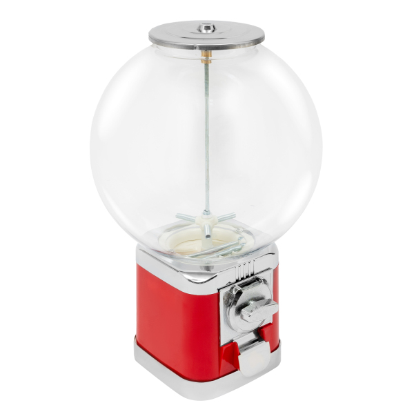 17*17*46cm/6.69*6.69*18.11in Vending Machine Twister Ball Dispenser Red Twister Ball Dispenser 5kg/11.02lbs