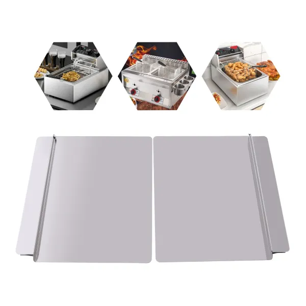 Stainless Steel Deep Fryer Splash Guard Commercial For kitchen Stainless Steel Deep Fryer Splash Guard Commercial For kitchen