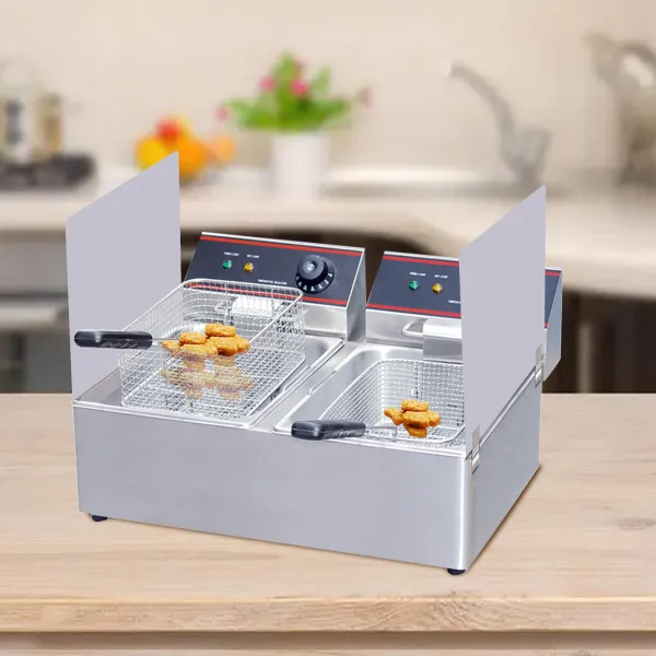 Stainless Steel Deep Fryer Splash Guard Commercial For kitchen Stainless Steel Deep Fryer Splash Guard Commercial For kitchen
