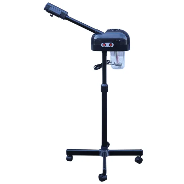 Professional Facial Steamer with Hot Mist Function Multifunctional Facial Steamer with 360 Rotating Nozzle and Adjustable Height Mag Lamp Professional Facial Steamer with Hot Mist Function Multifunctional Facial Steamer with 360 Rotating Nozzle and Adjustable Height Mag Lamp