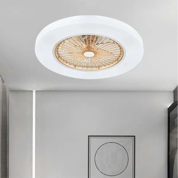 22 Inch Ceiling Fan with Light-Modern Dimmable LED Acrylic Ceiling Lighting Fan with Remote Control 22 Inch Ceiling Fan with Light-Modern Dimmable LED Acrylic Ceiling Lighting Fan with Remote Control