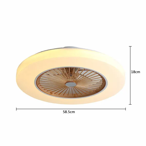 22 Inch Ceiling Fan with Light-Modern Dimmable LED Acrylic Ceiling Lighting Fan with Remote Control 22 Inch Ceiling Fan with Light-Modern Dimmable LED Acrylic Ceiling Lighting Fan with Remote Control