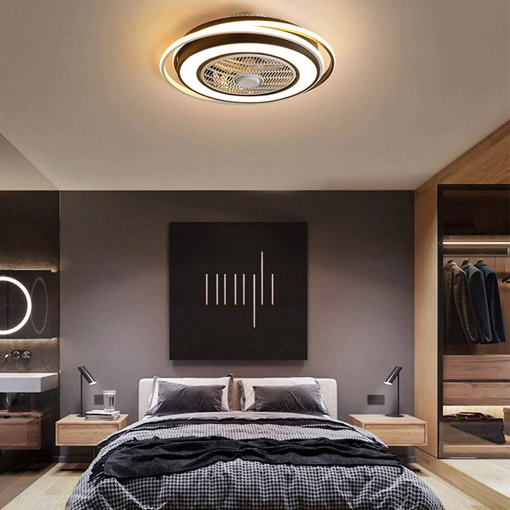 semi-flush-mount-ceiling-fans-with-lights-remote-control-hidden-blade-low-profile-ceiling-light-with-fan