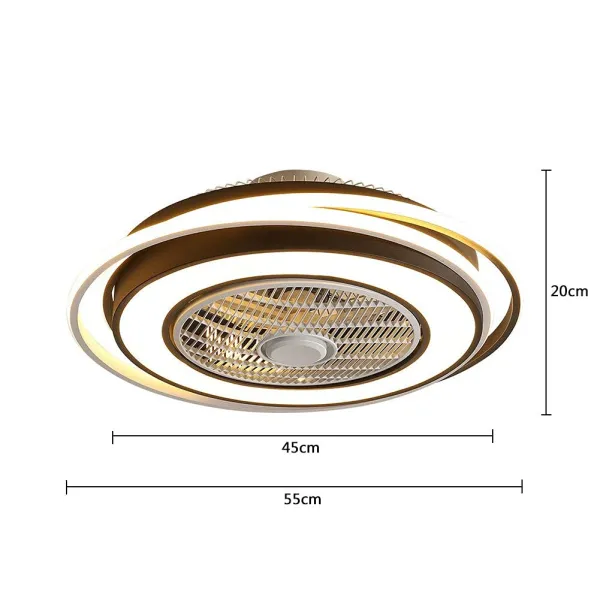 Semi Flush Mount Ceiling Fans with Lights Remote Control Hidden Blade Low Profile Ceiling Light with Fan Semi Flush Mount Ceiling Fans with Lights Remote Control Hidden Blade Low Profile Ceiling Light with Fan