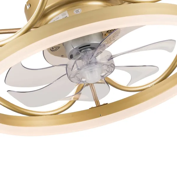 Enclosed Ceiling Fan with Lights Remote Control 23inch Flush Mount Low Profile Ceiling Fan Modern Invisible Blades Ceiling Fan Light Dimmable Enclosed Ceiling Fan with Lights Remote Control 23inch Flush Mount Low Profile Ceiling Fan Modern Invisible Blades Ceiling Fan Light Dimmable