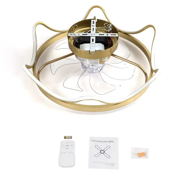 Enclosed Ceiling Fan with Lights Remote Control 23inch Flush Mount Low Profile Ceiling Fan Modern Invisible Blades Ceiling Fan Light Dimmable Enclosed Ceiling Fan with Lights Remote Control 23inch Flush Mount Low Profile Ceiling Fan Modern Invisible Blades Ceiling Fan Light Dimmable