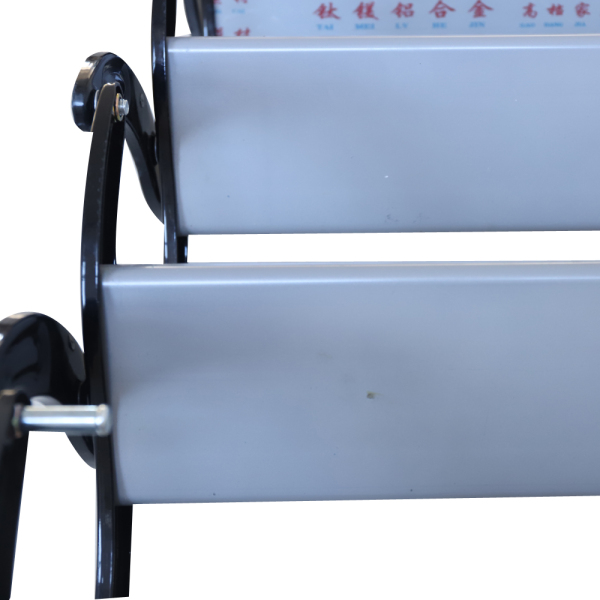 Folding Ladder Loft Stairs, Wall-mounted Attic Telescopic Metal Retractable Ladder Attic Stairs Pull Down For Attics Garages Roofs Basements
