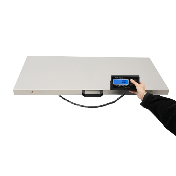 Digital Pet Scale Livestock Scale Shipping Scale Pig Dog Weight Scale Stainless Steel Large Platform 41x21 Inch (300kg/660lb)