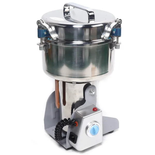 Electric Grain Mill Grain Grinder Powder Machine Flour Mill Grinder 2000g Stainless Steel for Home and Commercial Use Electric Grain Mill Grain Grinder Powder Machine Flour Mill Grinder 2000g Stainless Steel for Home and Commercial Use