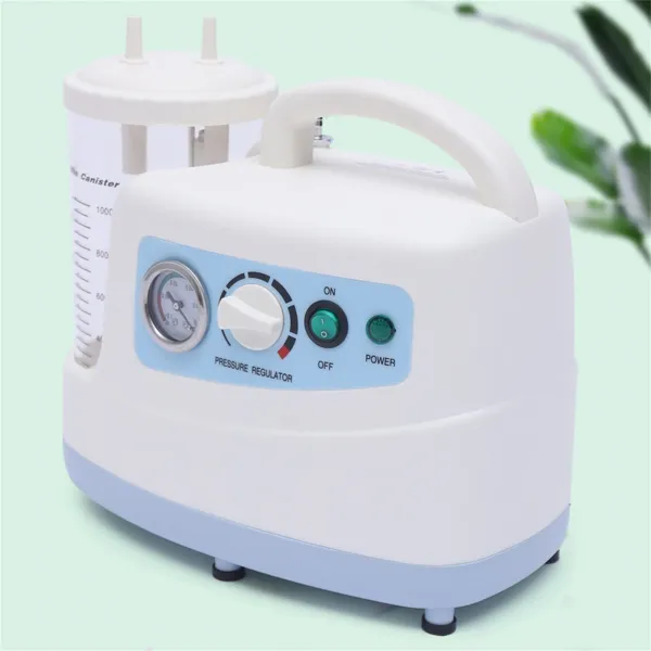 CNCEST Portable Suction Unit-Vacuum Phlegm Quiet Medical Emergency Aspirator Machine