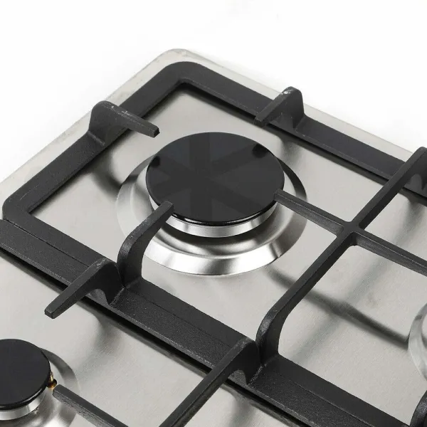CNCEST Great Gas Cooktop-Kitchen Cooktop-Hot 4 Burners Gas Stove Stainless Steel Built-in Gas Hob Cooker