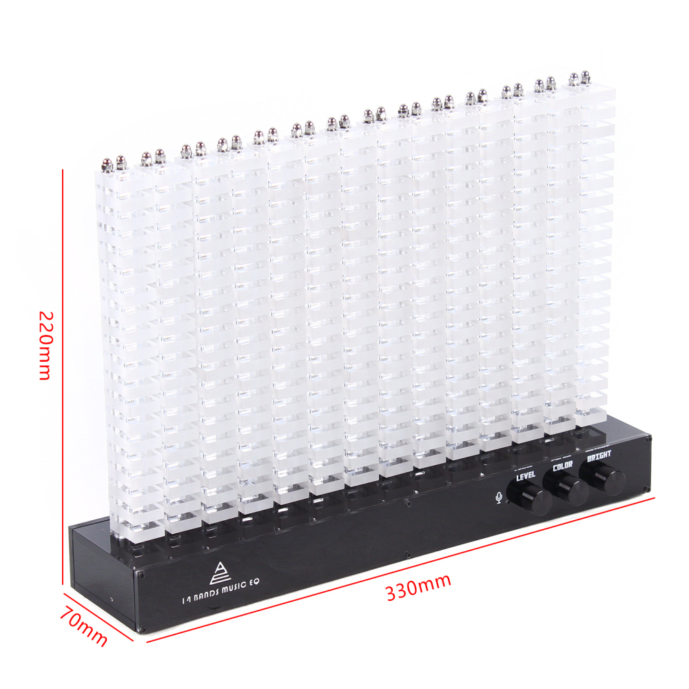 Spectrum Analyzer, 14-Segment Spectrum Analyzer