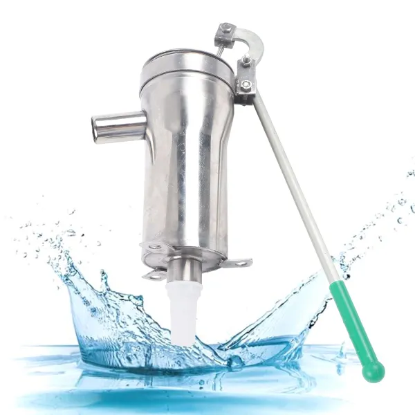32mm Pitcher Pump 32mm Manual Well Pump – Stainless Steel Hand Pump For Groundwater, Pitcher Pump With 26ft Suction Depth, Includes Handle & Accessories