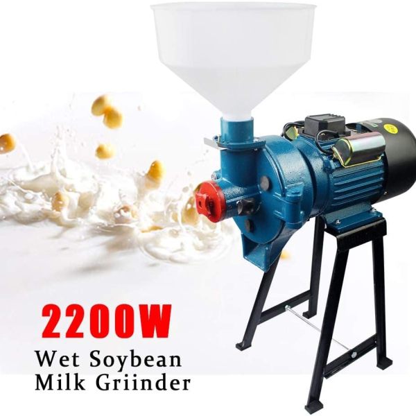 140 Grain Grinder Machine Electric Grain Mill-Wheat Grinder Animal Poultry Feed Grinder 110V