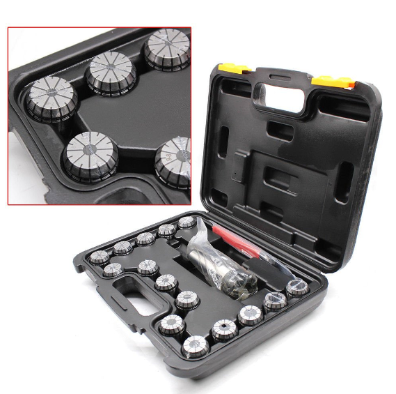 9Pcs ER32 Spring Collets 1PCS MT3 M12 ER32 Colle... - Grandado - View #10