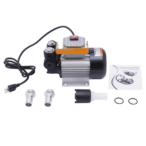 CNCEST Best Electric Oil Pump 110V Transfer Fuel Diesel Self-priming Pump Oil Fuel Transfer Extractor for Diesel & Kerosene