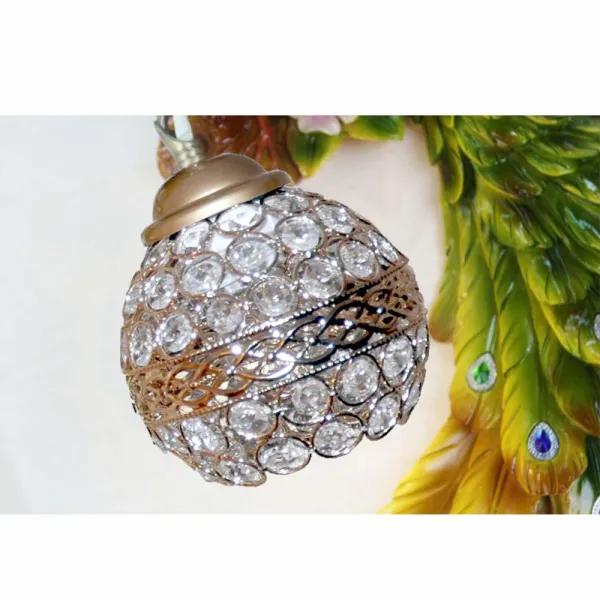 Crystal Wall Lights,Modern Crystal Colour Peacock Wall Lamp Resin Lighting Fixture Crystal Wall Lights,Modern Crystal Colour Peacock Wall Lamp Resin Lighting Fixture