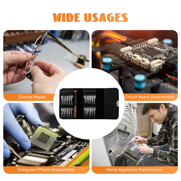 25 in 1 Screwdriver Set - Mini Screwdriver Kit | CNCEST