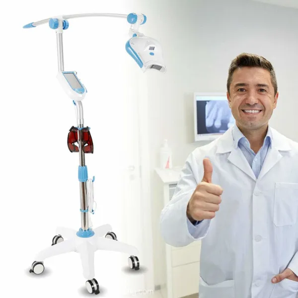 Dental Mobile Teeth Whitening Machine Bleaching Accelerator Cold LED Light Lamp