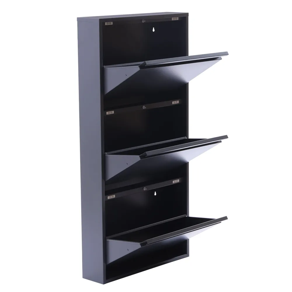 Shoe Holder Black Wall Mounted Shoe Rack Wall Mounted Metal Shoe
