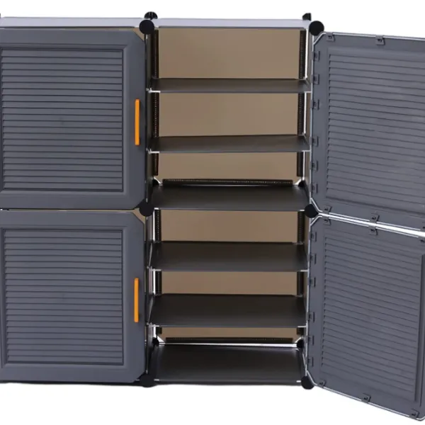 Portable Shoe Rack, 6 Tier Shoe Storage Cabinet 24 Pair DIY Shoe Storage Shelf Organizer Portable Shoe Rack, 6 Tier Shoe Storage Cabinet 24 Pair DIY Shoe Storage Shelf Organizer