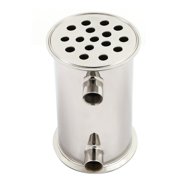 4in Dephlegmator Condenser, Reflux Condenser for Moonshine Still, Stainless Steel Condenser