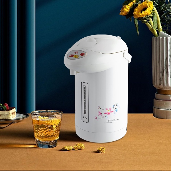 3.8 L Electric Kettle Dual-Pump Hot Water Pump Pot Dispenser Keep Warm Setting and Hot Water Dispenser