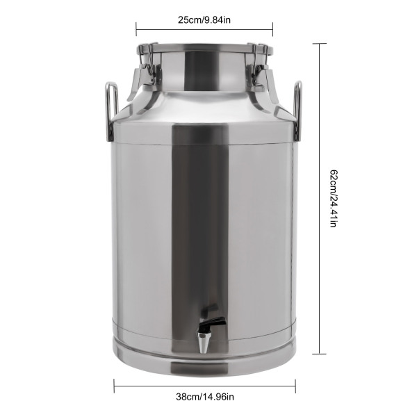201 Stainless Steel Milk Jug, Milk Can, Sealed Bucket for different scenarios such as canteen, breakfast restaurant, home