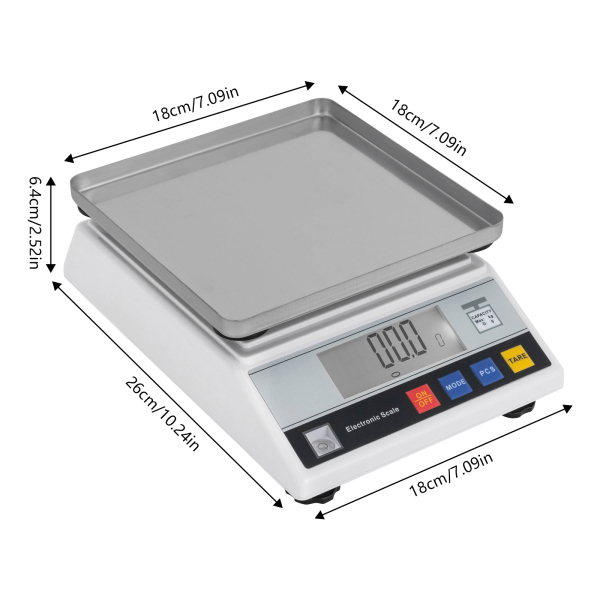 High Precision Scale, Accurate Digtal Laboratory Lab Industrial Scientific Electronic Scale, Commerical Counting Kitchen Scale