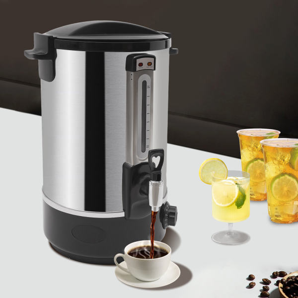 Stainless Steel 16L Commercial Hot Water Dispenser/ Coffee Bucket 110V 2200W
