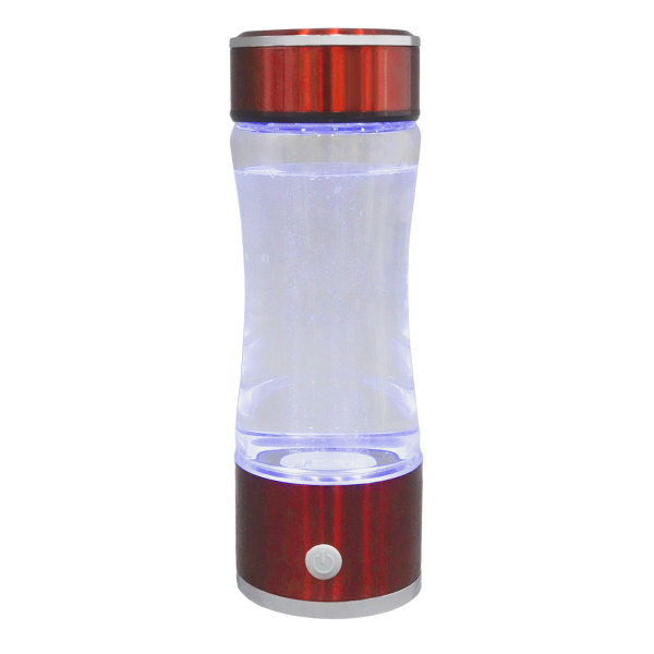 Red 380ml One-machine three-purpose Hydrogen Water Generator Bottle, Hydrogen Water Bottle