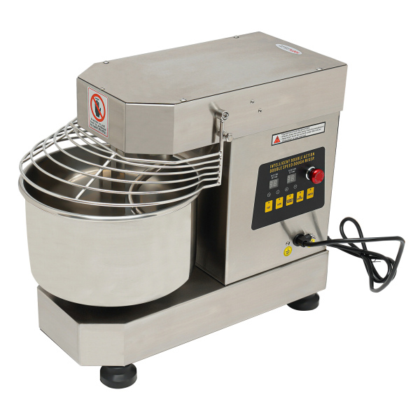 Commercial Food Mixer, 10.5Qt Capacity, 750w Dual Rotating Dough Kneading Machine with Stainless Steel Bowl