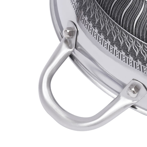 Stainless Steel Woks & Stir-fry Pans