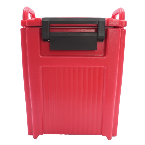 Insulated Beverage Dispenser, Portable Thermal Beverage Server, Insulated Beverage Dispenser with Handles(Red)