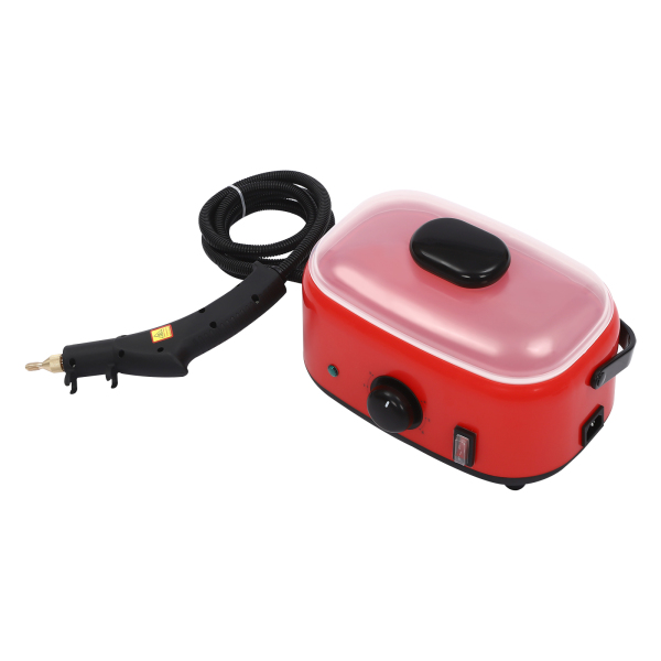 Handheld Steam Cleaner High Temperature High Pressure Steam Cleaning Machine Portable Steam Cleaner for Cleaning Stains 11.22*6.42*5.5inch Red