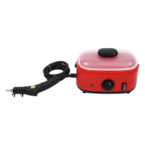 Handheld Steam Cleaner High Temperature High Pressure Steam Cleaning Machine Portable Steam Cleaner for Cleaning Stains 11.22*6.42*5.5inch Red