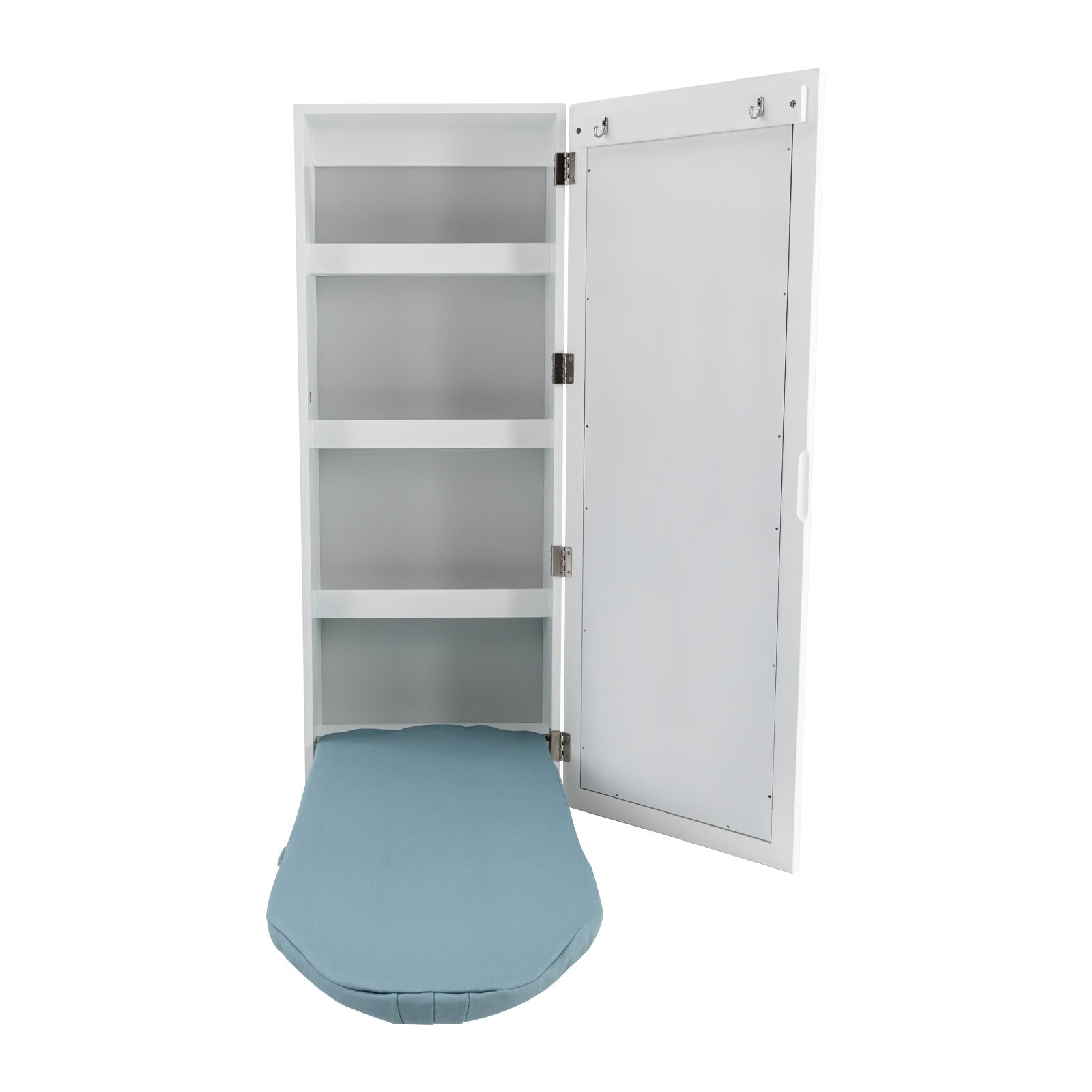 CNCEST Wall Mounted Ironing Board with Mirror - Thumbnail 2