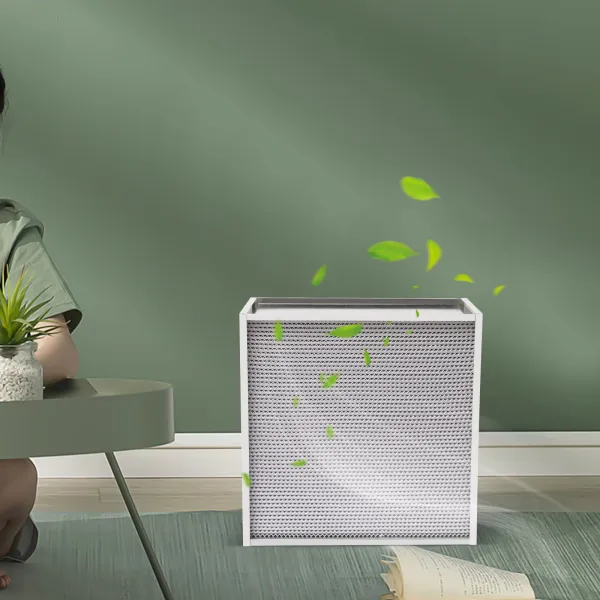 HEPA Replacement Filter, 24''x24''x11.5'' AC Filter, True HEPA Pleated Air Filter Replacement with Galvanized Frame