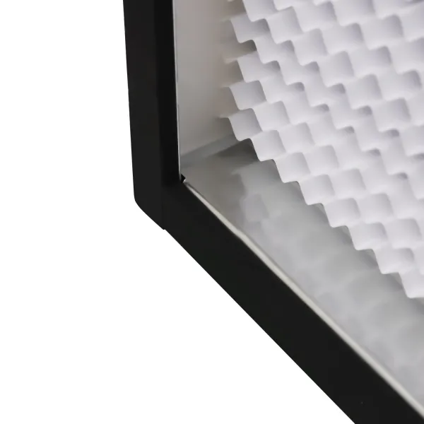 HEPA Replacement Filter, 24''x24''x11.5'' AC Filter, True HEPA Pleated Air Filter Replacement with Galvanized Frame