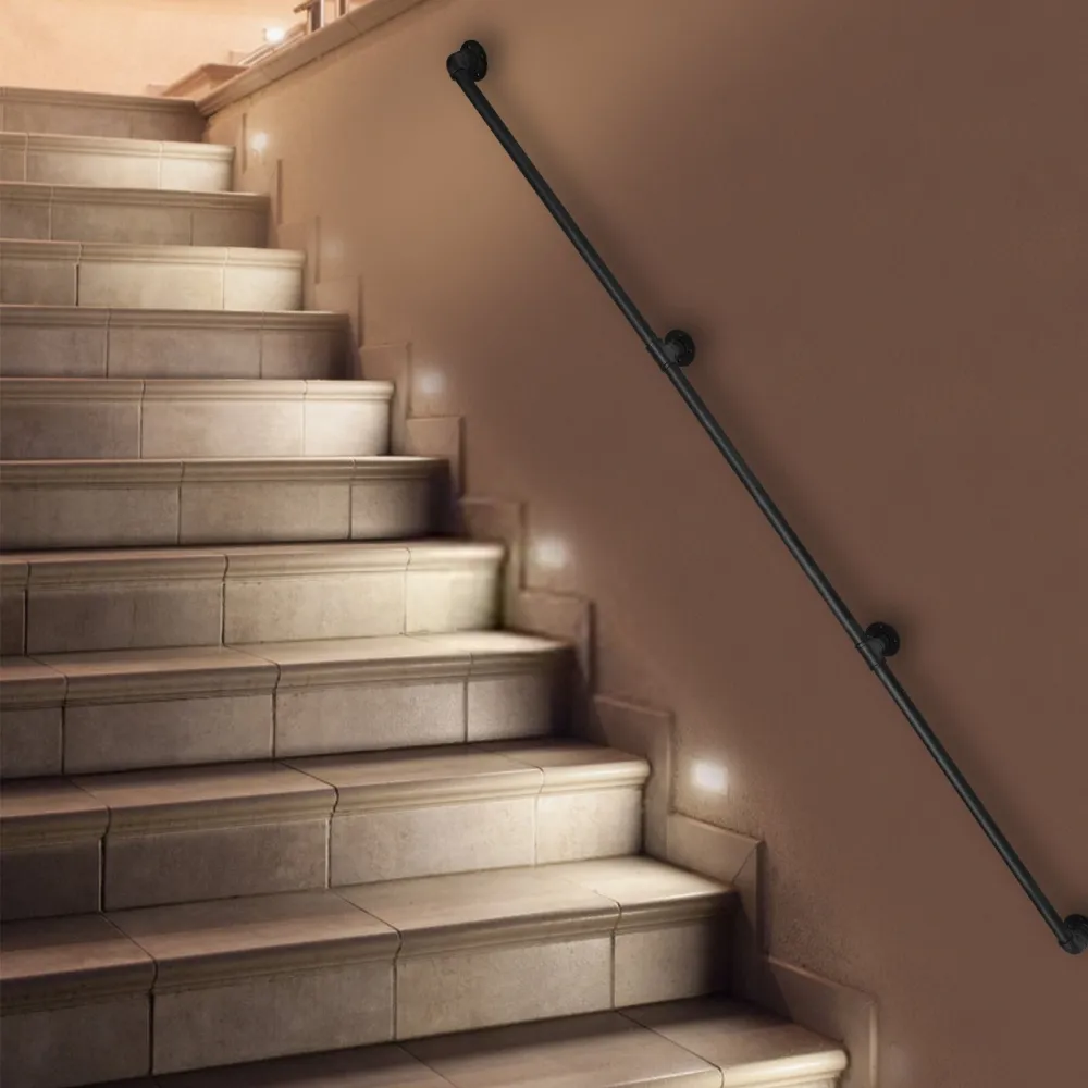 1225 Hand Railing Stair Handrail, 12 Feet Handrails for Stairs